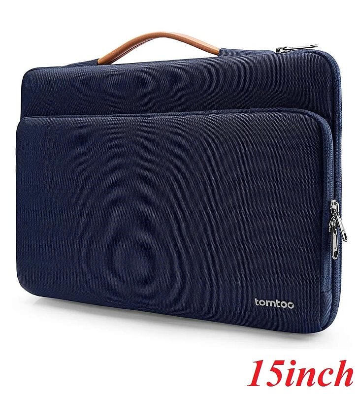 Tomtoc A14-E01B01 Túi chống sốc TOMTOC Briefcase MB Pro 15” NEW Dark Blue ( A14-E01B01 ) G