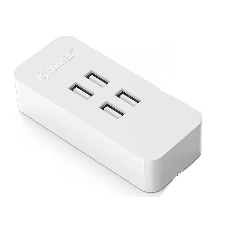 Orico DCV-4U-WH Sạc Điện Thoại 20W Usb 4 Cổng 2.4A - 95807