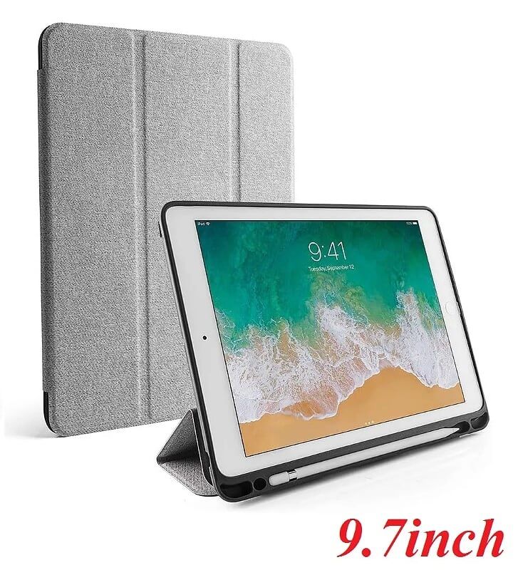 Tomtoc B02 - M03G Bao da TOMTOC Smart cover slim for ipad 9.7'' 2018 Gray ( B02 - M03G ) G