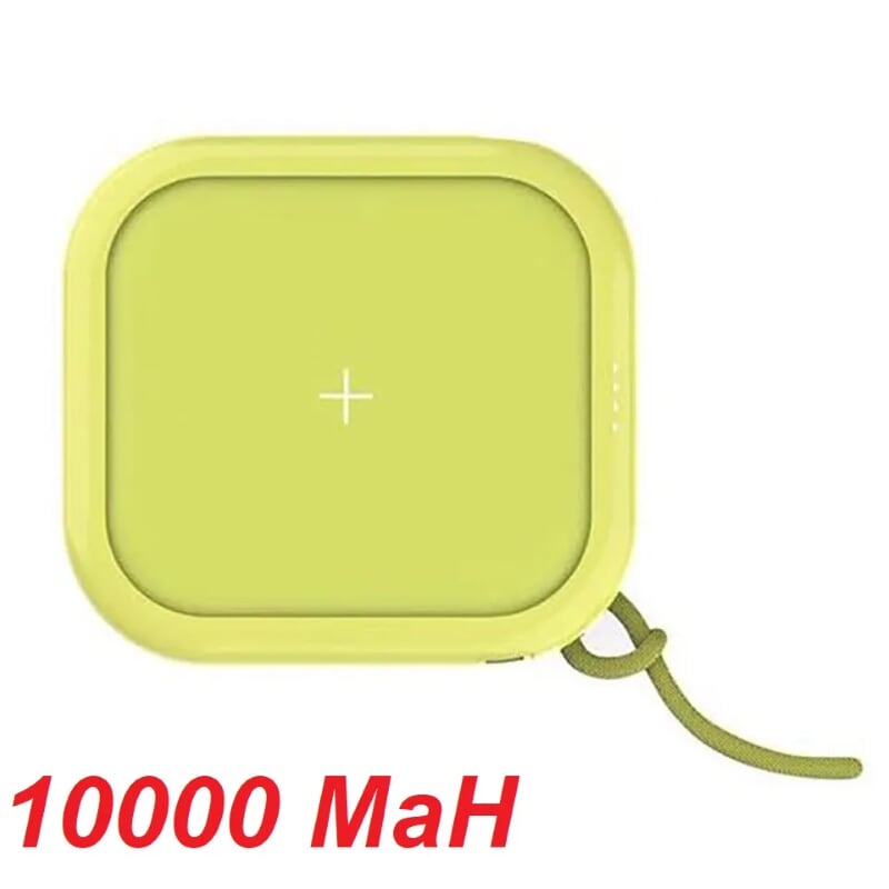 Mipow SPX01W-GN Sạc dự phòng không dây Cube X10000+ Green ( SPX01W-GN ) G