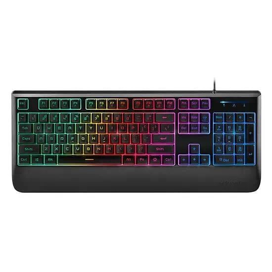 Rapoo 25183 V56 Bàn Phím Game Thủ Giả Cơ Đèn Nền Có Dây Độ Bền Cao 10 Triệu Lần Bấm 01331