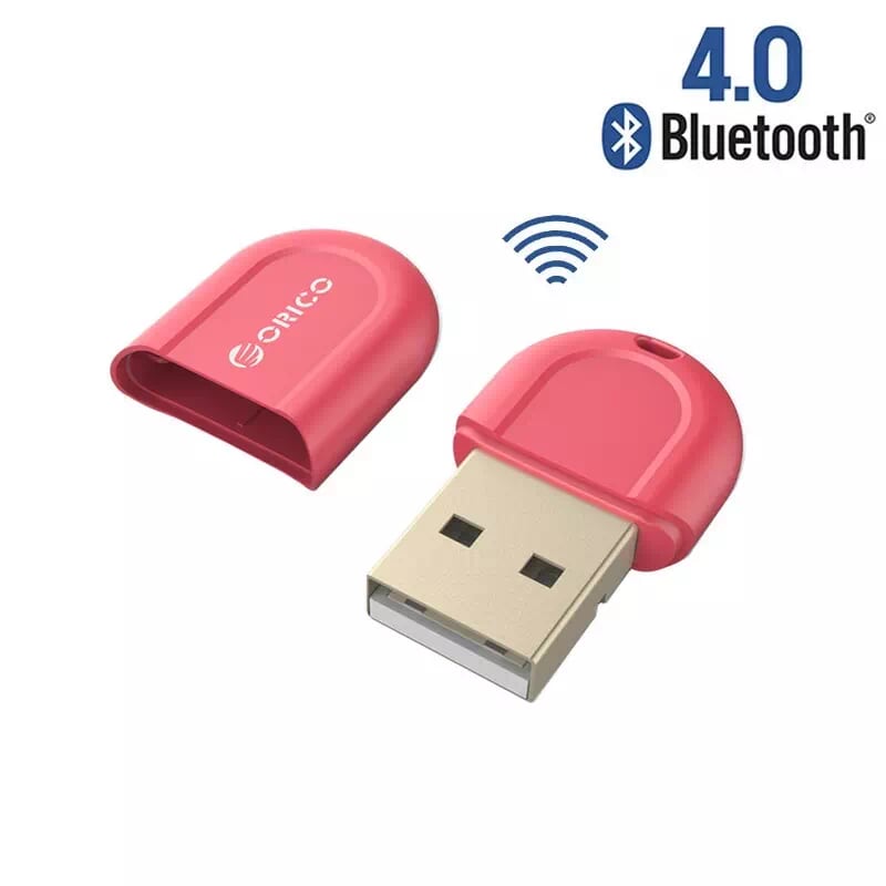 Orico Bta-408-Rd Thiết Bị Kết Nối Bluetooth 4.0 Usb Đỏ - Fashionable Portable Mini Usb Bluetooth 4.0 Adapter Receiver For Laptop Desktop Pc - 98198