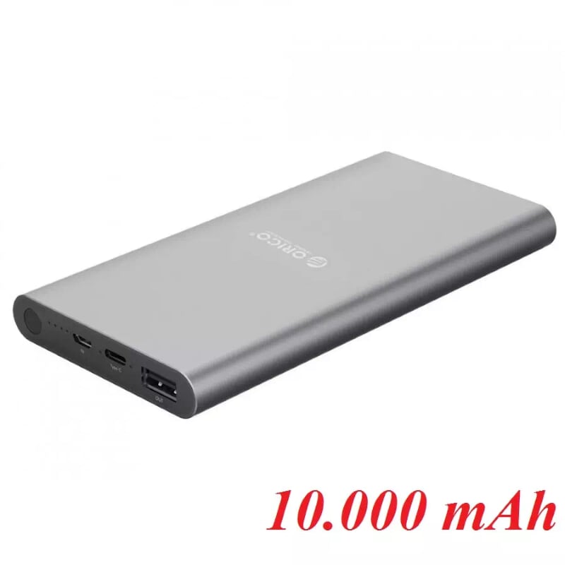 Orico T1-V-Bk Pin Sạc Dự Phòng 10 000Mah Type C Đen Sạc Được Macbook - 95538