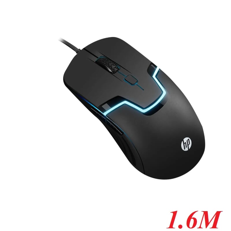 Hp M100S 1.6M 6 Nút 3200 Dpi Mouse Usb Màu Đen Led Tuổi Thọ 5 Triệu Lần Bấm - 97983