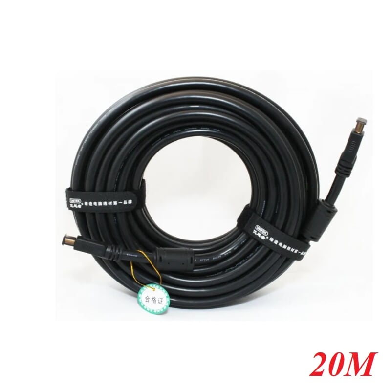 Unitek 98495 Y-C110AM 20M 4k Màu Đen Cáp Hdmi chuẩn 1.4 dây tròn chống nhiễu