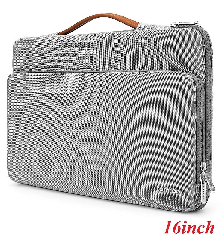 Tomtoc A14-E02G TÚI XÁCH chống sốc TOMTOC BRIEFCASE MACBOOK 16” ( gray ) ( A14-E02G ) G