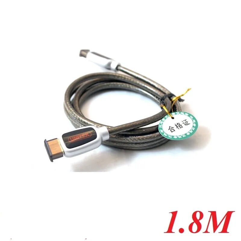 Unitek 98566 Y-C113A 1.8M 4k Cáp Hdmi chuẩn 1.4 dây tròn chống nhiễu vỏ bọc ngoài bằng nhựa PCI