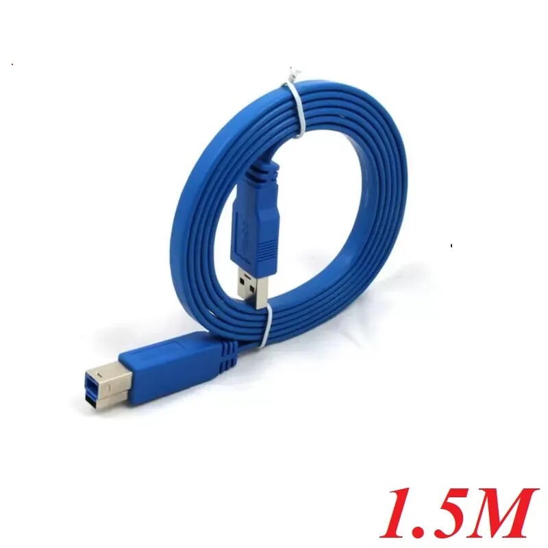 Unitek 96511 Y-C413 1.5M Màu Xanh Dương Cáp Usb In 3.0 chuẩn cáp dẹt