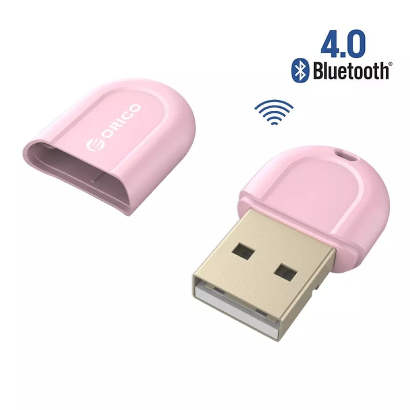 Orico Bta-408-Pk Thiết Bị Kết Nối Bluetooth 4.0 Usb Hồng - Fashionable Portable Mini Usb Bluetooth 4.0 Adapter Receiver For Laptop Desktop Pc - 95232