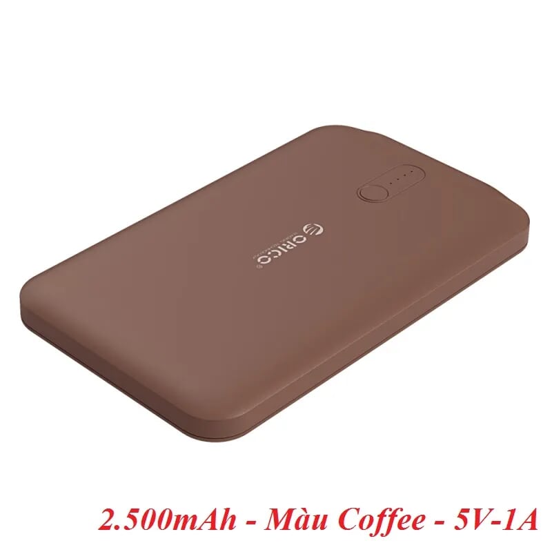 Orico LD25-CF 2500mAh Màu Coffee Pin Sạc Dự Phòng - 97609