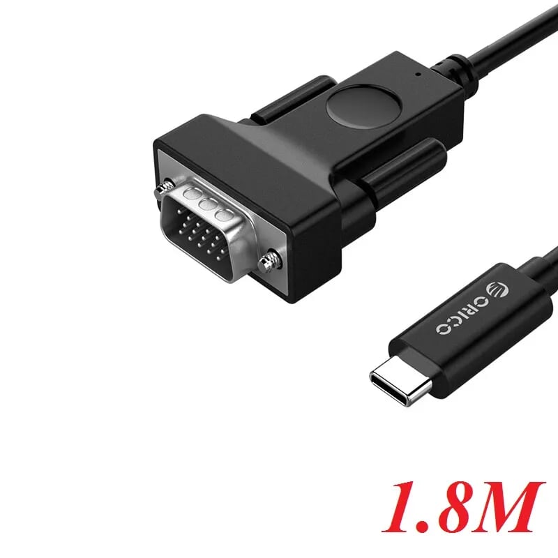 Orico Xc-202-18-Bk 1.8M Cáp Chuyển Type C Sang Vga Màu Đen - 95835