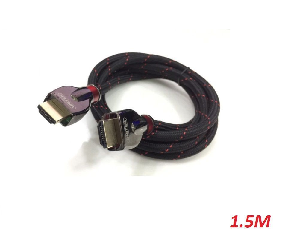 Unitek 25377 C137X 1.5M Cáp Hdmi V2.1 Đầu Mạ Vàng Màu Đen