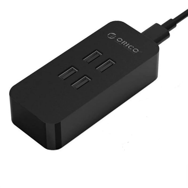 Orico DCV-4U-BK 4 cổng USB 20W Sạc điện thoại Màu Đen - 98329