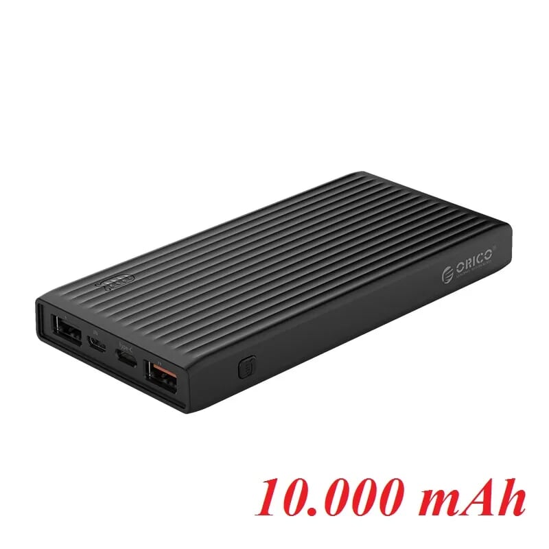 Orico K10000-BK 10.000mAh Pin sạc dự phòng 18W Màu Đen - 96565