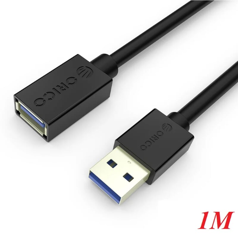 Orico CER3-10-BK 1M Cáp nối dài màu đen chuẩn USB 3.0 sang USB 3.0 - 98050
