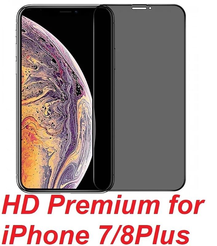 Mipow BJ97 - BK Dán cường lực chống nhìn trộm Kingbull HD Premium for iPhone 7/8Plus Black ( BJ97 - BK ) G