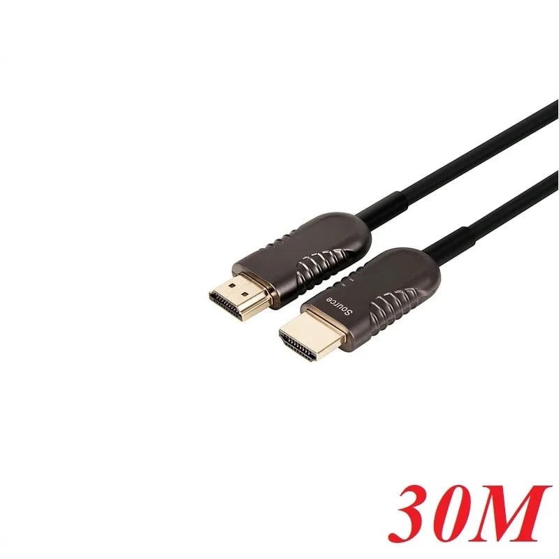 Unitek 97976 Y-C1031BK 30M 4k 60Hz Màu Xanh Lam Cáp Hdmi chuẩn 2.0 sợi quang Ultrapro