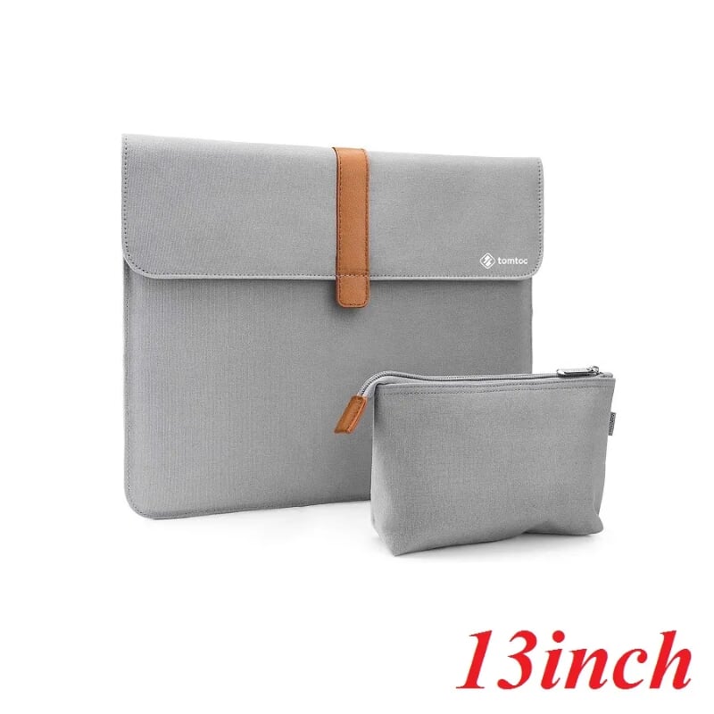 Tomtoc A19-B01S Túi chống sốc TOMTOC Envelope + Pouch MB Pro 13” NEW Silver ( A19-B01S ) G