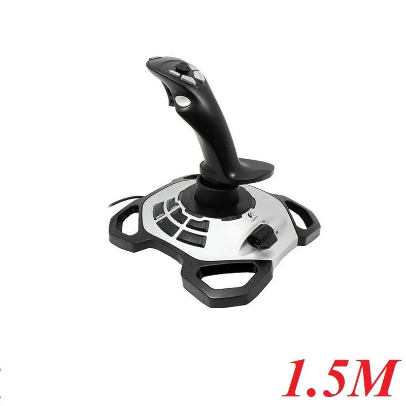 Logitech joystick attack 3d pro cần điều khiển 1.5m 98950