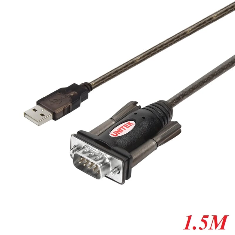 Unitek 98251 Y-105 1.5M Cáp chuyển Usb 2.0 sang Com 9 chân dương
