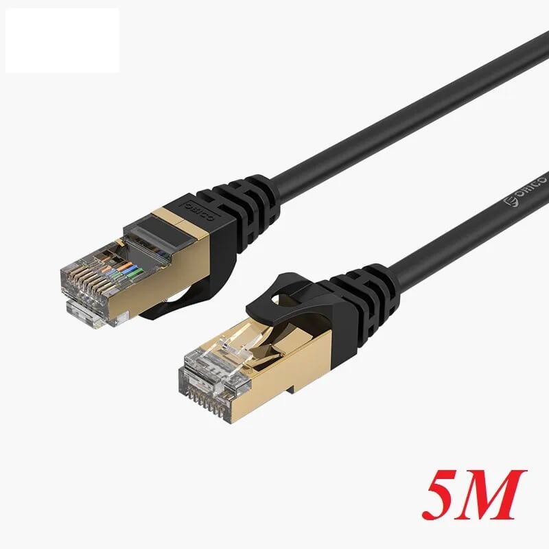 Orico PUG-C7-50-BK Cáp mạng 5m CAT 7 nhanh 10 gigabit màu đen - 98288