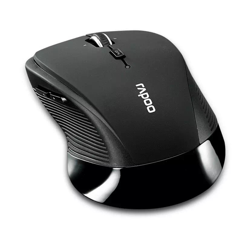 Rapoo 25066 3900P Chuột Lazer Không Dây 5Ghz 10M Lăn 4 Hướng Màu Đen 07364