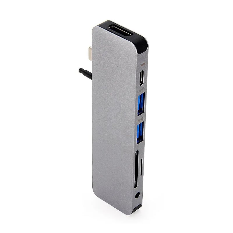 HYPER GN21D-GREY Cổng chuyển HyperDrive SOLO 7 in 1 USB Type C