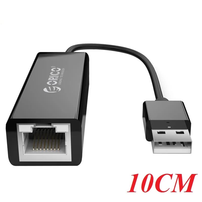 Orico UTJ-U2-BK Bộ Chuyển 10 100 Mbps Usb 2.0 Sang Cổng Lan - 96539