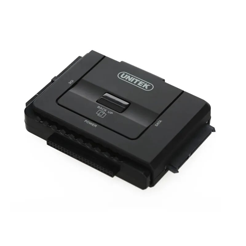 Unitek 95008 Y-3322A 1M Màu Đen Cáp chuyển Usb 3.0 sang Ide + Sata 2.5/3.5 có kèm nguồn 12V