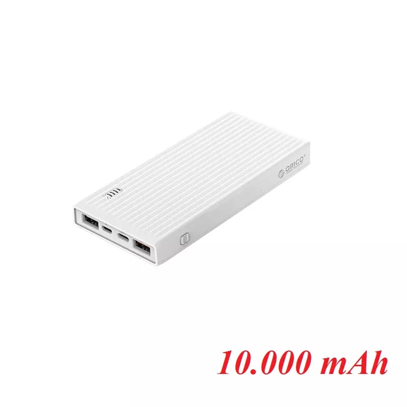 Orico K10000-Wh Pin Sạc Dự Phòng 10 000Mah Trắng 1 Cổng Type C 1 Cổng Usb Sạc Nhanh - 95865