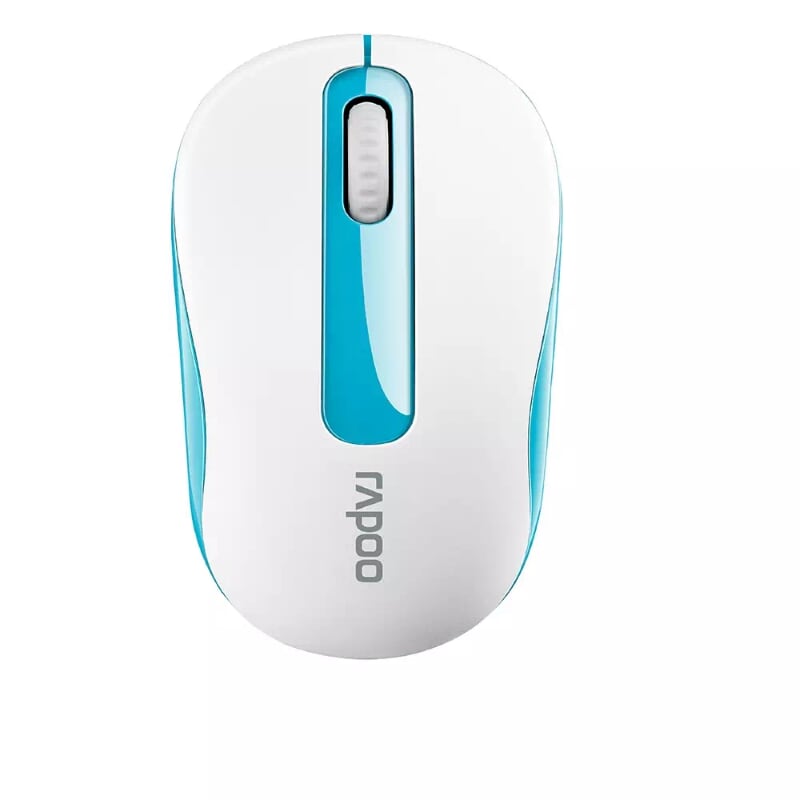 Rapoo 26599 M10plus Chuột Quang Không Dây, Đầu Nhận Nano, Màu Xanh Dương 05540