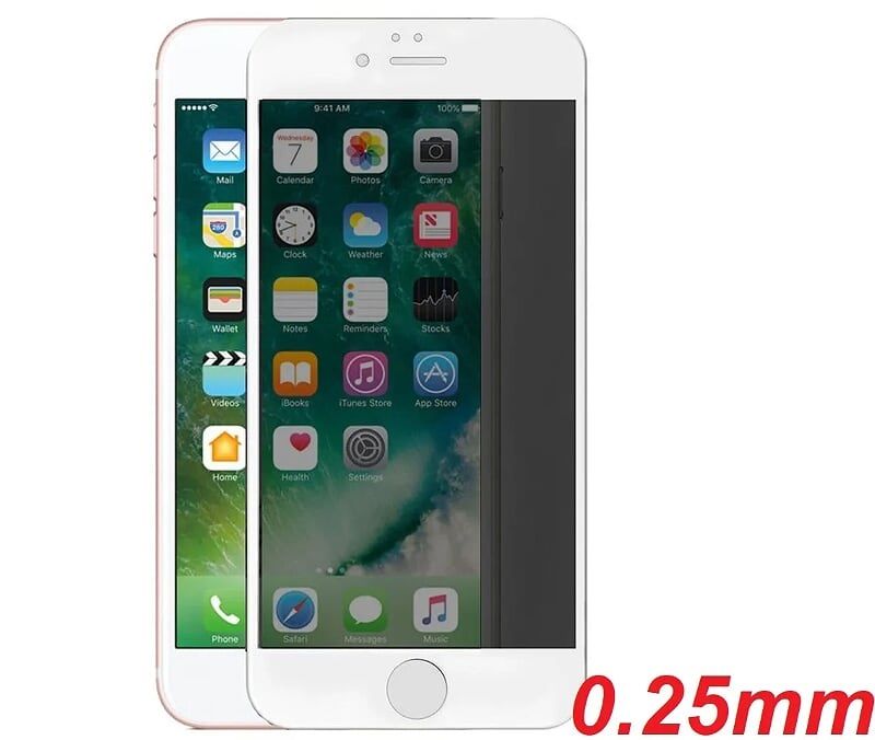 Mipow BJ97 - WT Dán cường lực chống nhìn trộm Kingbull HD for iPhone 7/8Plus White ( BJ97 - WT ) G