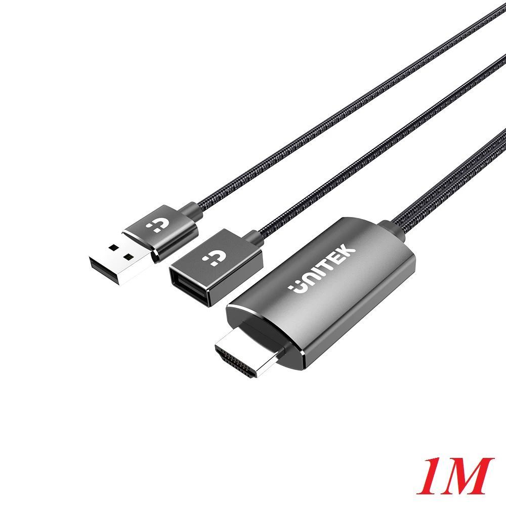 Unitek 27611 M1104A 1M Cáp Mobile Usb sang Hdmi 1.4