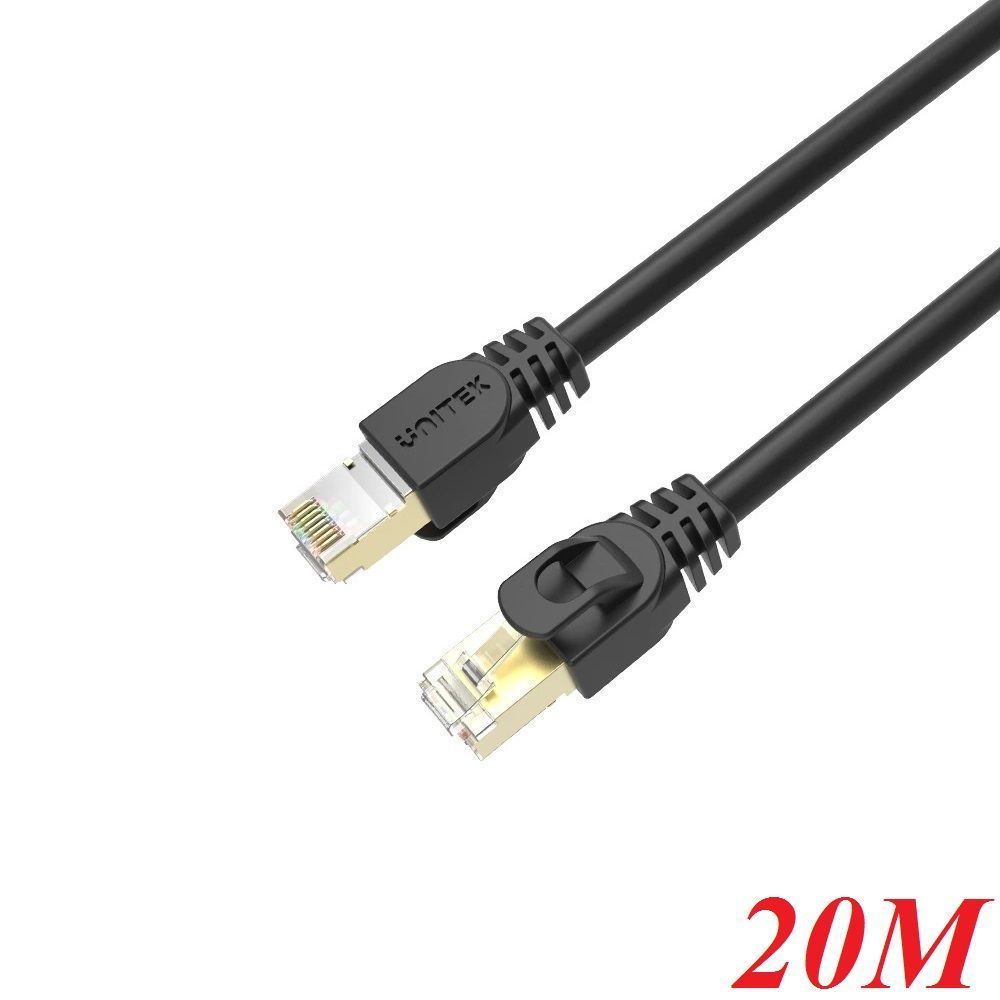 Unitek 25342 C1815EBK 20M Cable SSTP Cat 7
