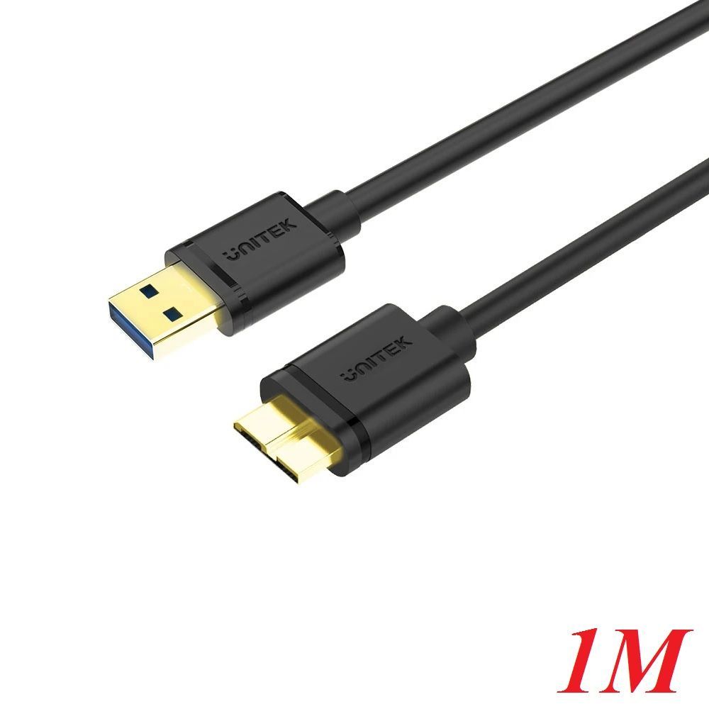 Unitek 25756 Y-C461BBK 1M Cáp Usb 3.0 sang Micro B