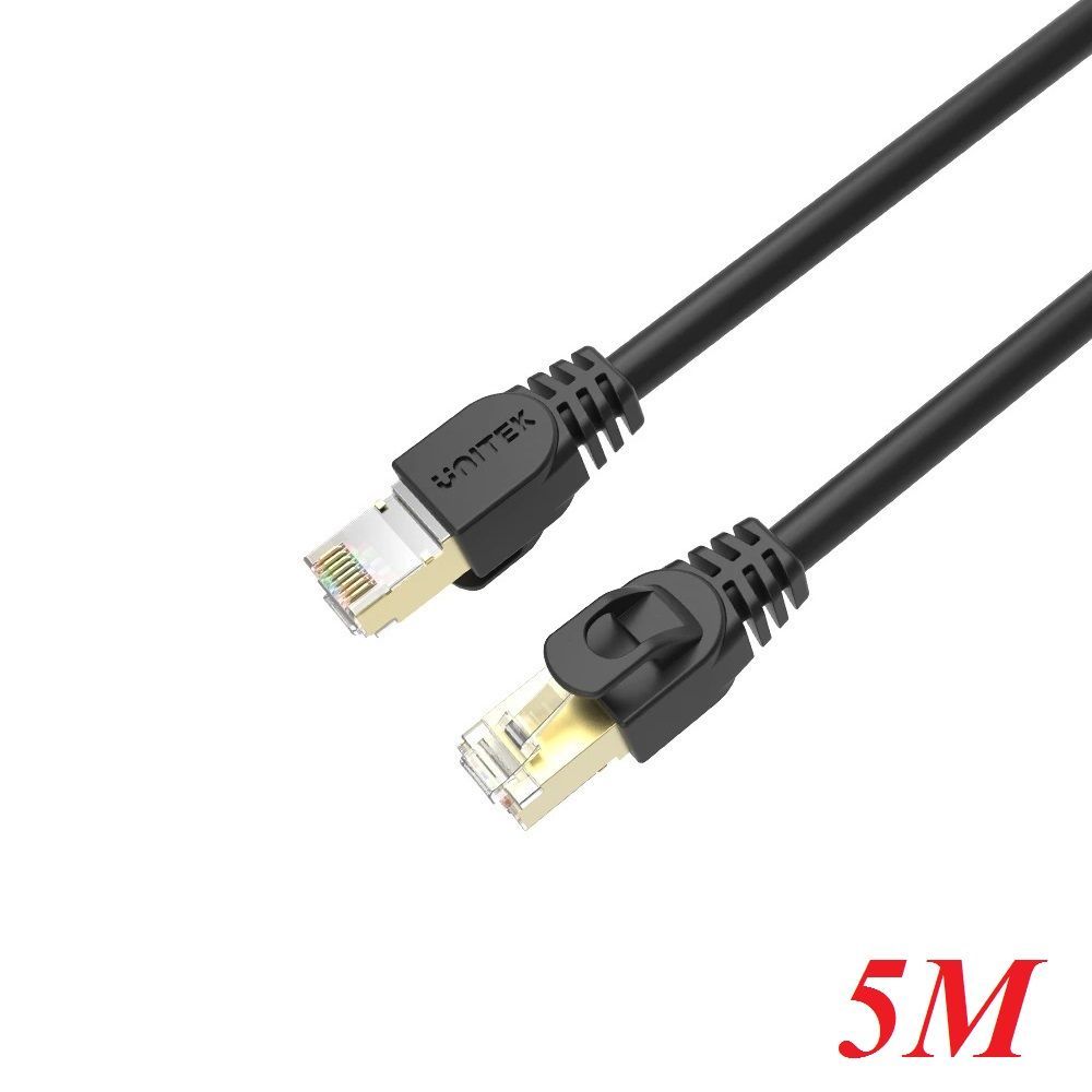 Unitek 26850 C1812EBK 5M Cable SSTP Cat 7