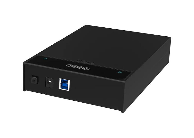 Unitek 25665 Y-1090 Usb 3.0 To Sata Iii 2.5 - 3.5 Inch Hộp Đựng Ổ Cứng Hdd Box Màu Đen