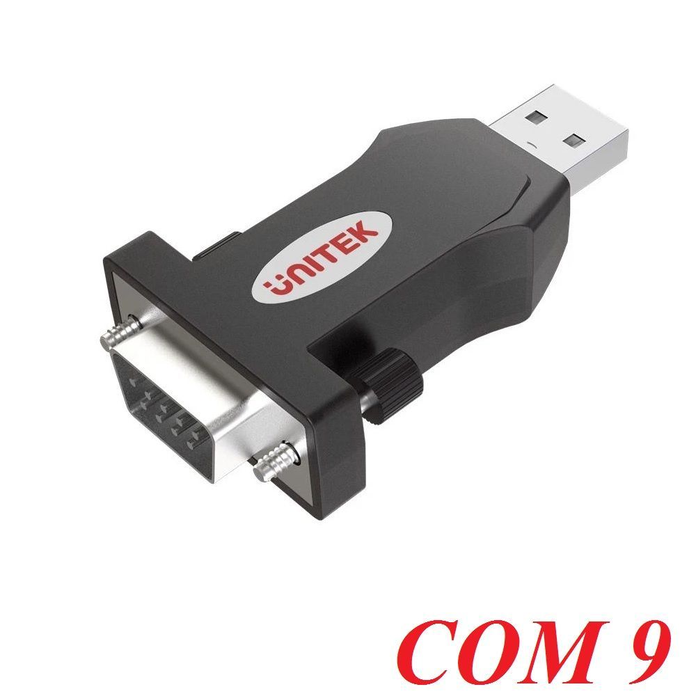 Unitek 25356 Y-109 Cáp USB 2.0 sang RS 232 Com 9