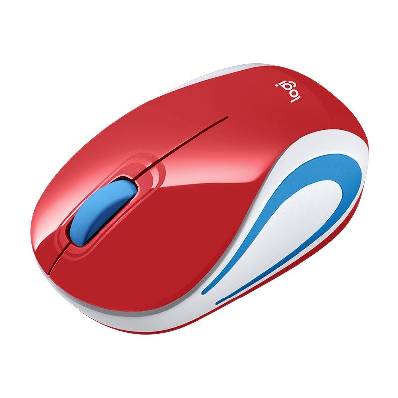 Logitech 19905 M187 Màu đỏ chuột vi tính không dây giắc cắm usb 10m