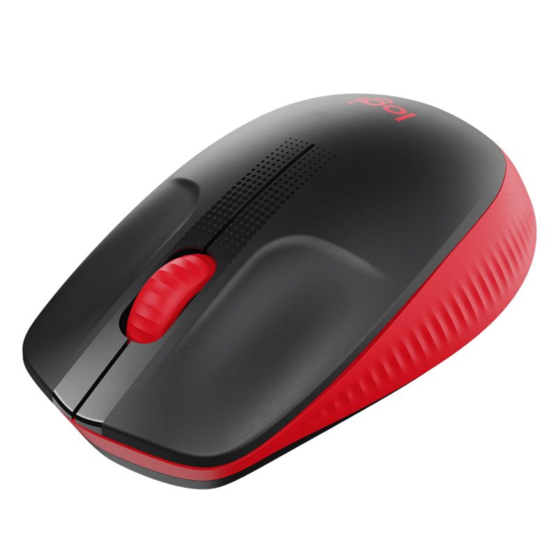 Logitech 17320 M190 Màu đỏ Chuột không dây 10m