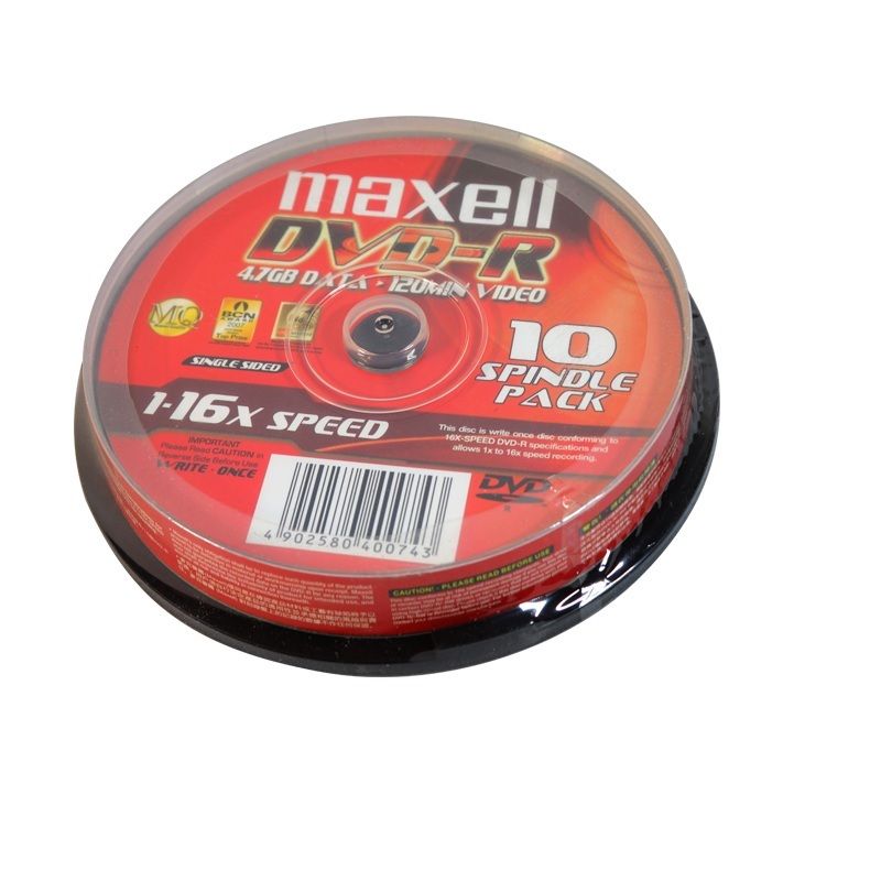 Maxell 87687 DVD Đĩa 4.7gb lốc