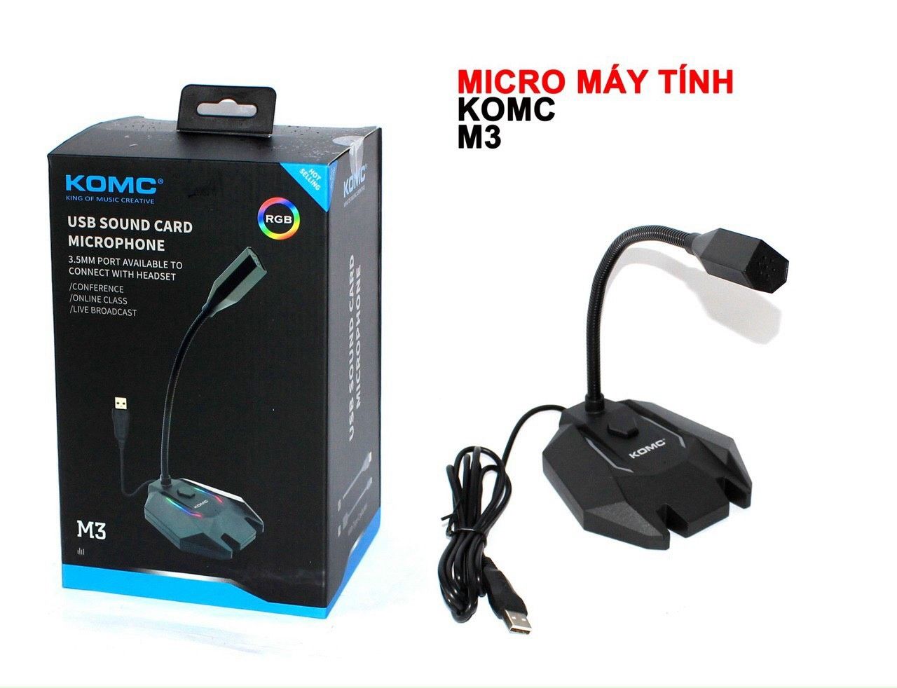 Oem-kh 18644  M3  USB micro gắn máy vi tính