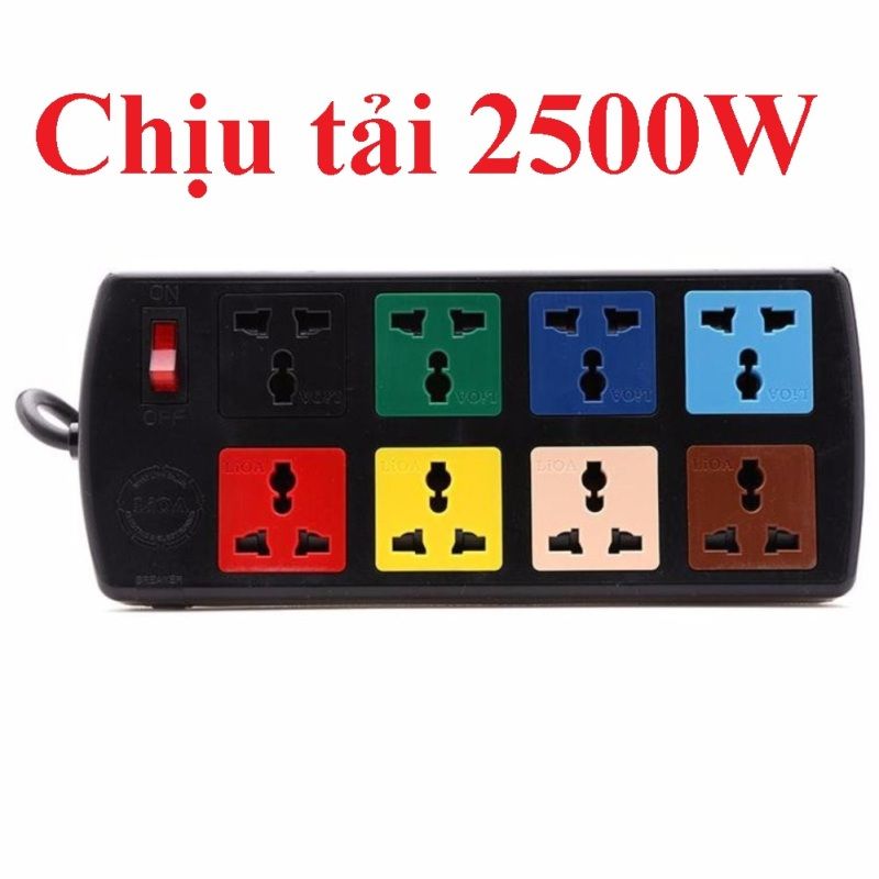 Lioa 19803 8D52N 5M ổ điện  8D có nắp che