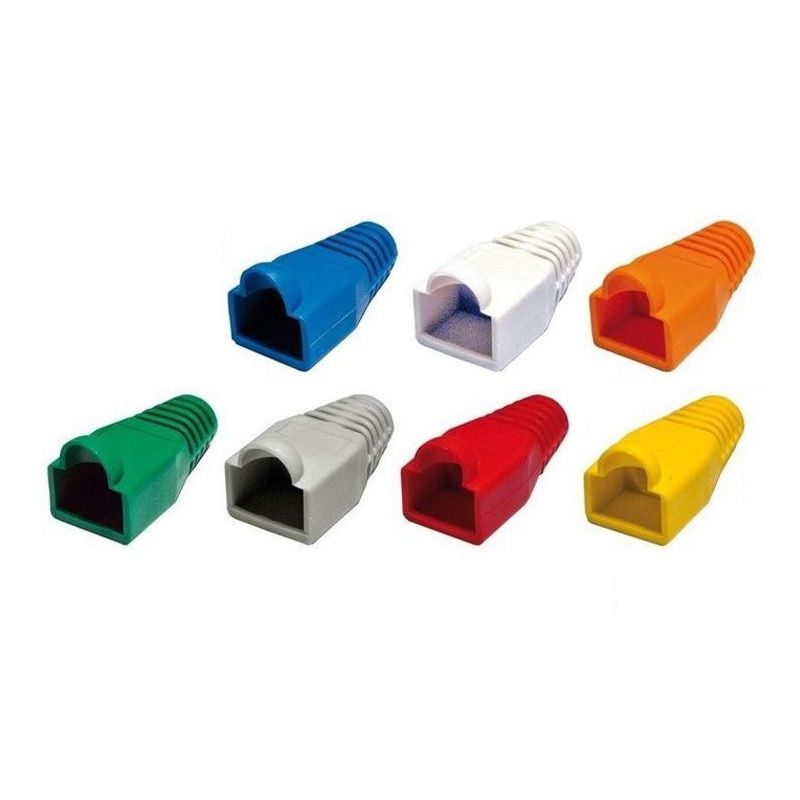 Oem -dh 19934  Đầu chụp RJ45 cao su bọc cáp mạng CAT5 Pudi