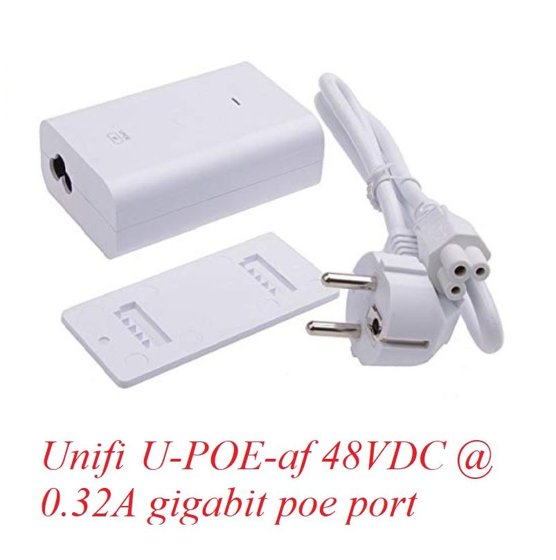 Unifi 86726 U-POE-af bộ trộn nguồn 48V gigabit chính hãng
