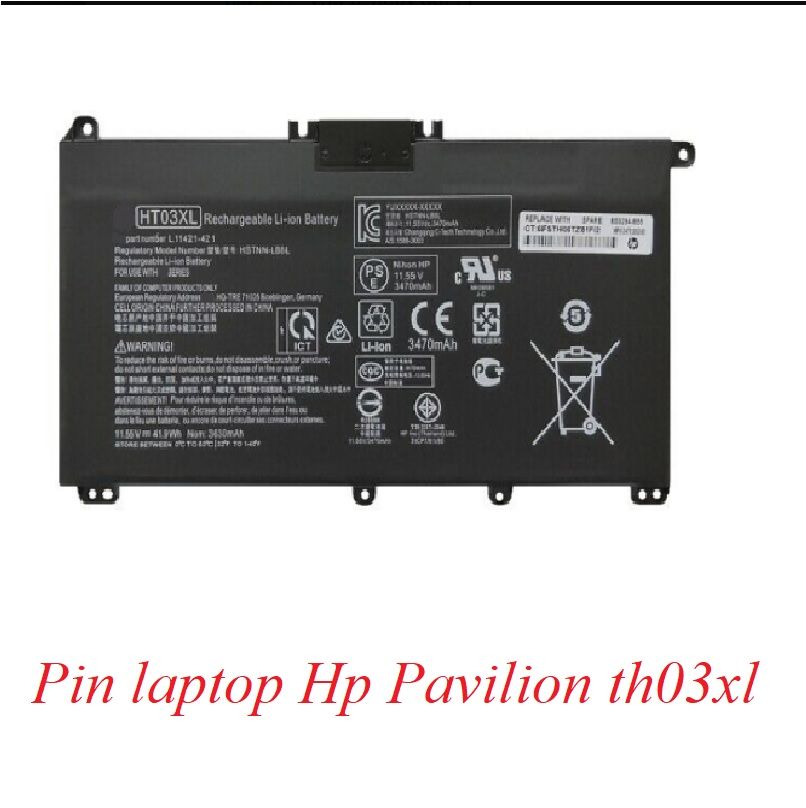 MÃ SP KHÔNG DÙNG  Hp 88468 Pin Laptop Pavilion 15 15 cs0000xx Series 15-cs0014TU 15-cs0018TU - HT03XL