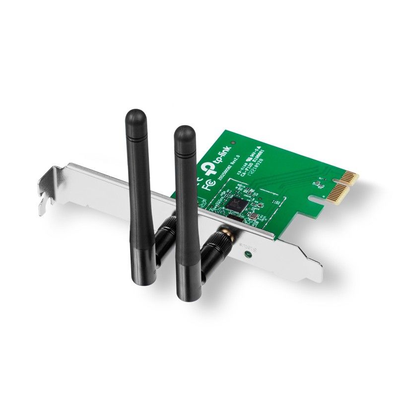 TPlink 19771 TL-WN881ND 2 angten Wireless N300Mbps Card mạng không dây PCI Express