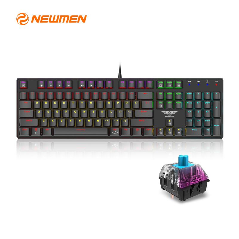 Newmen 17608 GM335 Bàn phím cơ không dây