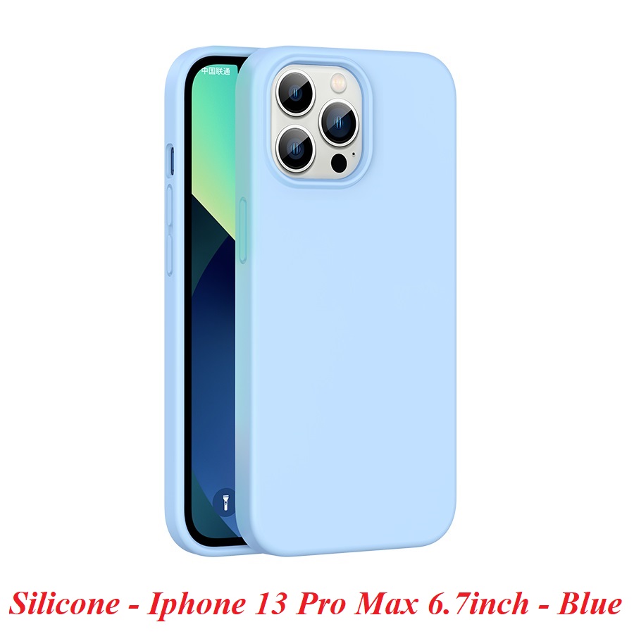 Ugreen 90257 blue 6.7inch for iphone 13 Pro max liquid silicone mobile phone case lp546