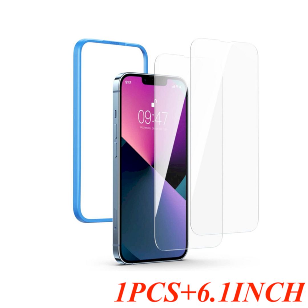 Ugreen 80966 1pcs 6.1inch for iPhone 13 / 13 Pro 1 - Pack Full Coverage HD Tempered Glass Screen Protector with Precise Align Applicator SP194